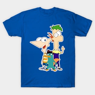 P, F and Agent P T-Shirt